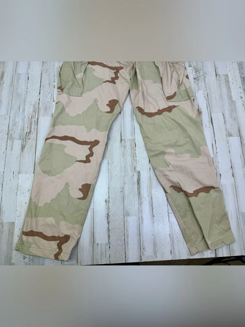 US Army Pant Mens 32x34 Camo Cargo Tapered Military Uniform Combat